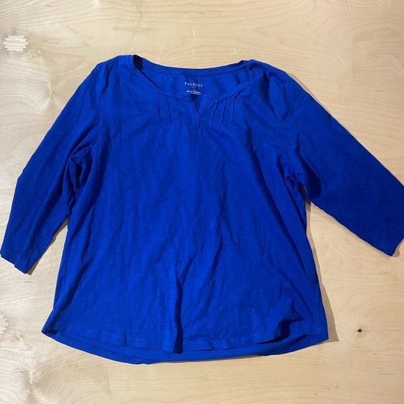 Talbots Tops - Talbots Three quarter Sleeve Blouse Large (JL)